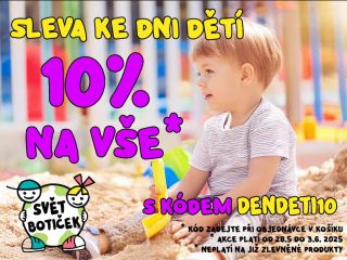 🎉 Den dětí se blíží! 🎉 Nakupte dětem radost – ať už chystáte výbavu na léto, školu v přírodě nebo jen potřebujete nové...