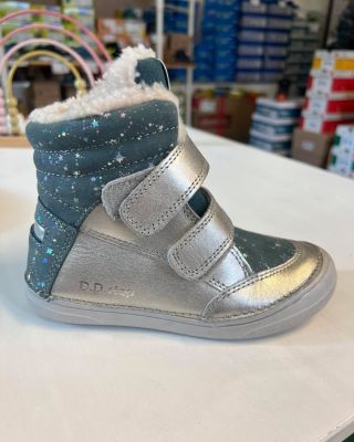 Zimní kožené boty D.D.Step – oblíbené pro svůj komfort, odolnost a nápadité designy, které si děti zamilují 💙 ✔️ pravá...